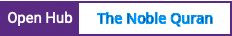 Open Hub project report for The Noble Quran