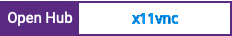 Open Hub project report for x11vnc