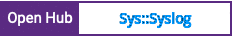 Open Hub project report for Sys::Syslog