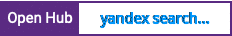 Open Hub project report for yandex search plugin