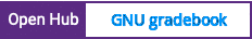 Open Hub project report for GNU gradebook