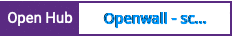 Open Hub project report for Openwall - scanlogd