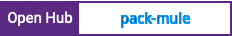 Open Hub project report for pack-mule