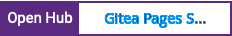 Open Hub project report for Gitea Pages Server