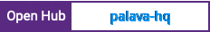 Open Hub project report for palava-hq