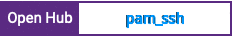 Open Hub project report for pam_ssh
