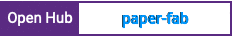Open Hub project report for paper-fab