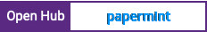 Open Hub project report for papermint
