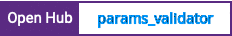 Open Hub project report for params_validator