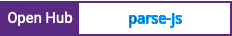 Open Hub project report for parse-js