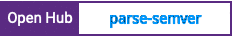Open Hub project report for parse-semver
