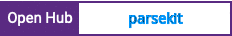 Open Hub project report for parsekit