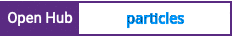 Open Hub project report for particles