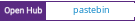 Open Hub project report for pastebin