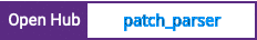 Open Hub project report for patch_parser