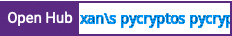 Open Hub project report for paxan's pycrypto