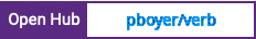 Open Hub project report for pboyer/verb