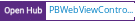 Open Hub project report for PBWebViewController