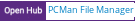 Open Hub project report for PCMan File Manager
