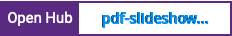 Open Hub project report for pdf-slideshow-viewer