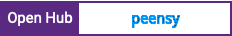 Open Hub project report for peensy