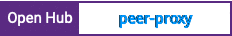 Open Hub project report for peer-proxy