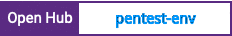 Open Hub project report for pentest-env