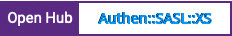 Open Hub project report for Authen::SASL::XS