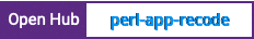 Open Hub project report for perl-app-recode