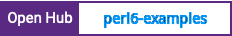 Open Hub project report for perl6-examples