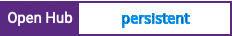 Open Hub project report for persistent