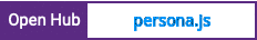 Open Hub project report for persona.js