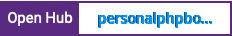 Open Hub project report for personalphpbookmark