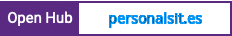 Open Hub project report for personalsit.es