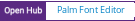 Open Hub project report for Palm Font Editor