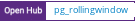 Open Hub project report for pg_rollingwindow