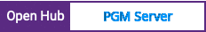 Open Hub project report for PGM Server