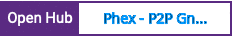 Open Hub project report for Phex - P2P Gnutella filesharing program