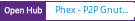 Open Hub project report for Phex - P2P Gnutella filesharing program