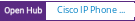 Open Hub project report for Cisco IP Phone Modeler
