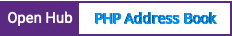 Open Hub project report for PHP Address Book