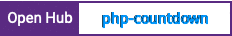 Open Hub project report for php-countdown
