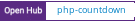 Open Hub project report for php-countdown