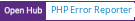 Open Hub project report for PHP Error Reporter