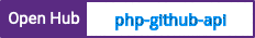 Open Hub project report for php-github-api