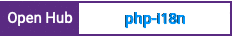 Open Hub project report for php-i18n