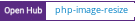 Open Hub project report for php-image-resize