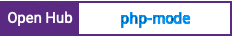 Open Hub project report for php-mode