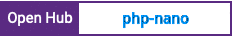 Open Hub project report for php-nano