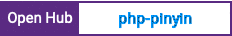 Open Hub project report for php-pinyin